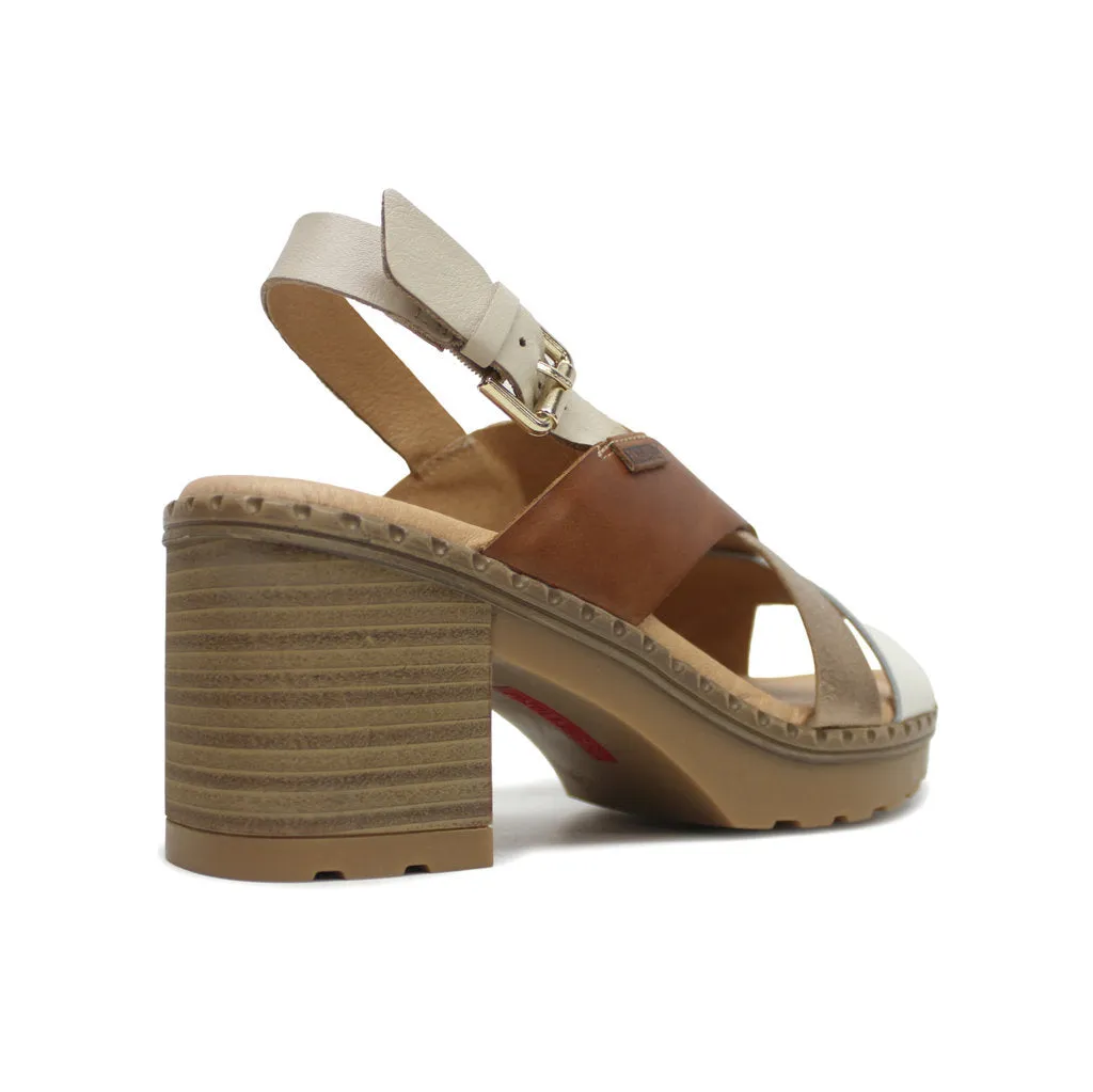 Pikolinos Canarias Leather Women's Slingbacks Sandals