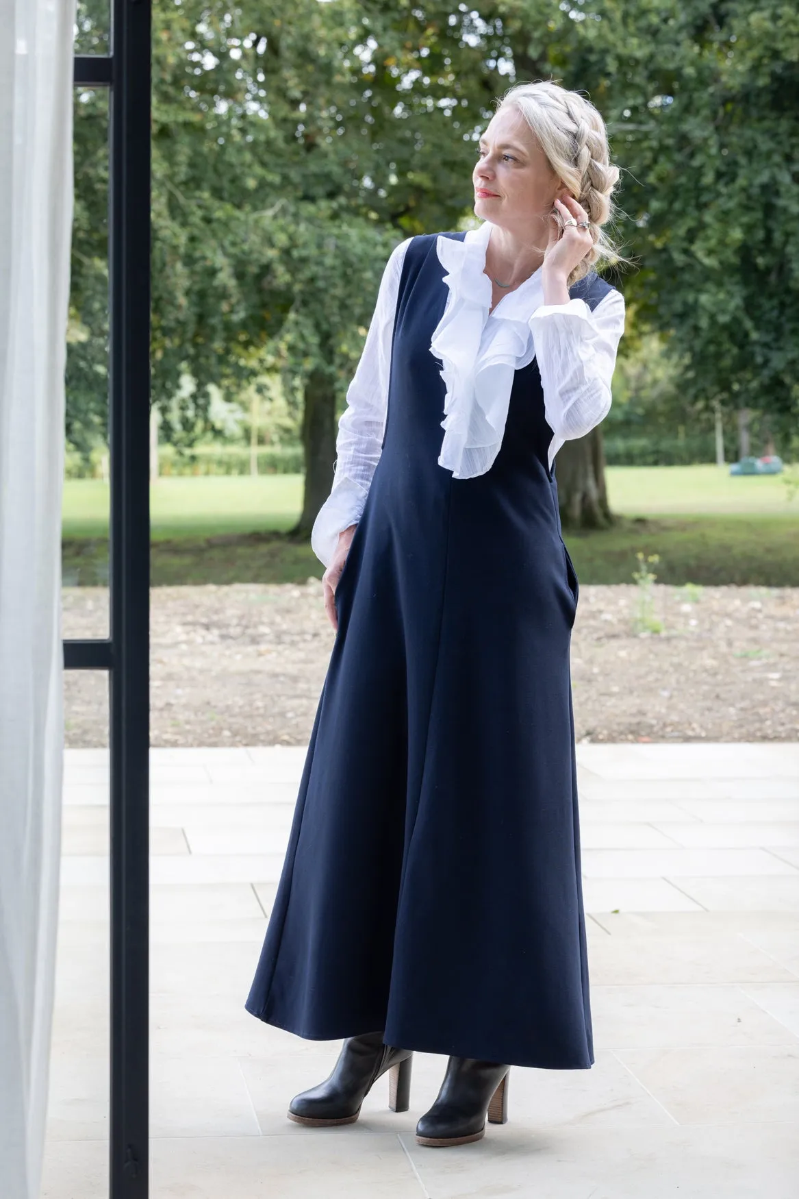 Pinafore Ponte Dress