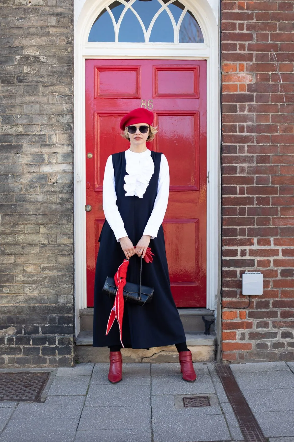 Pinafore Ponte Dress