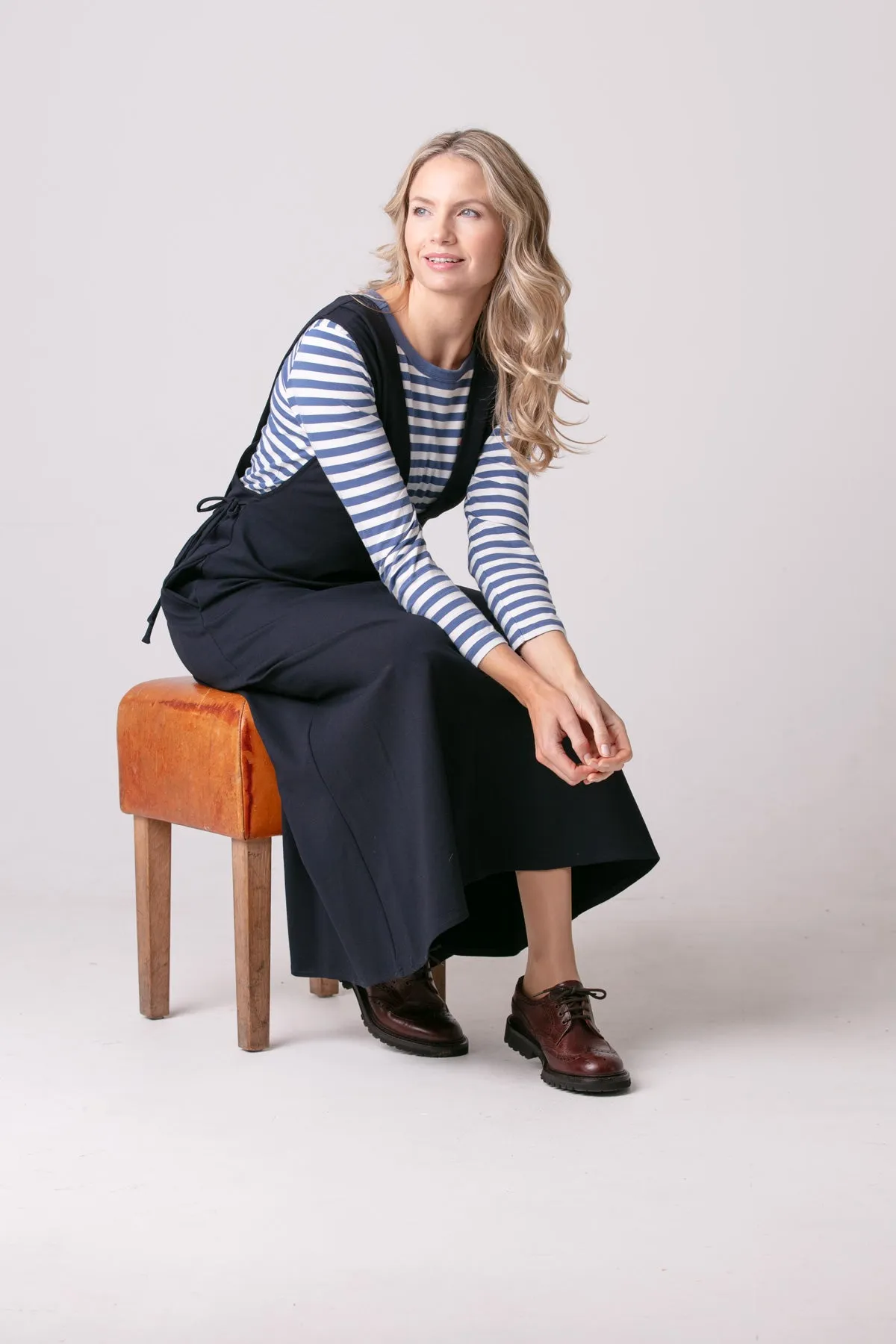 Pinafore Ponte Dress