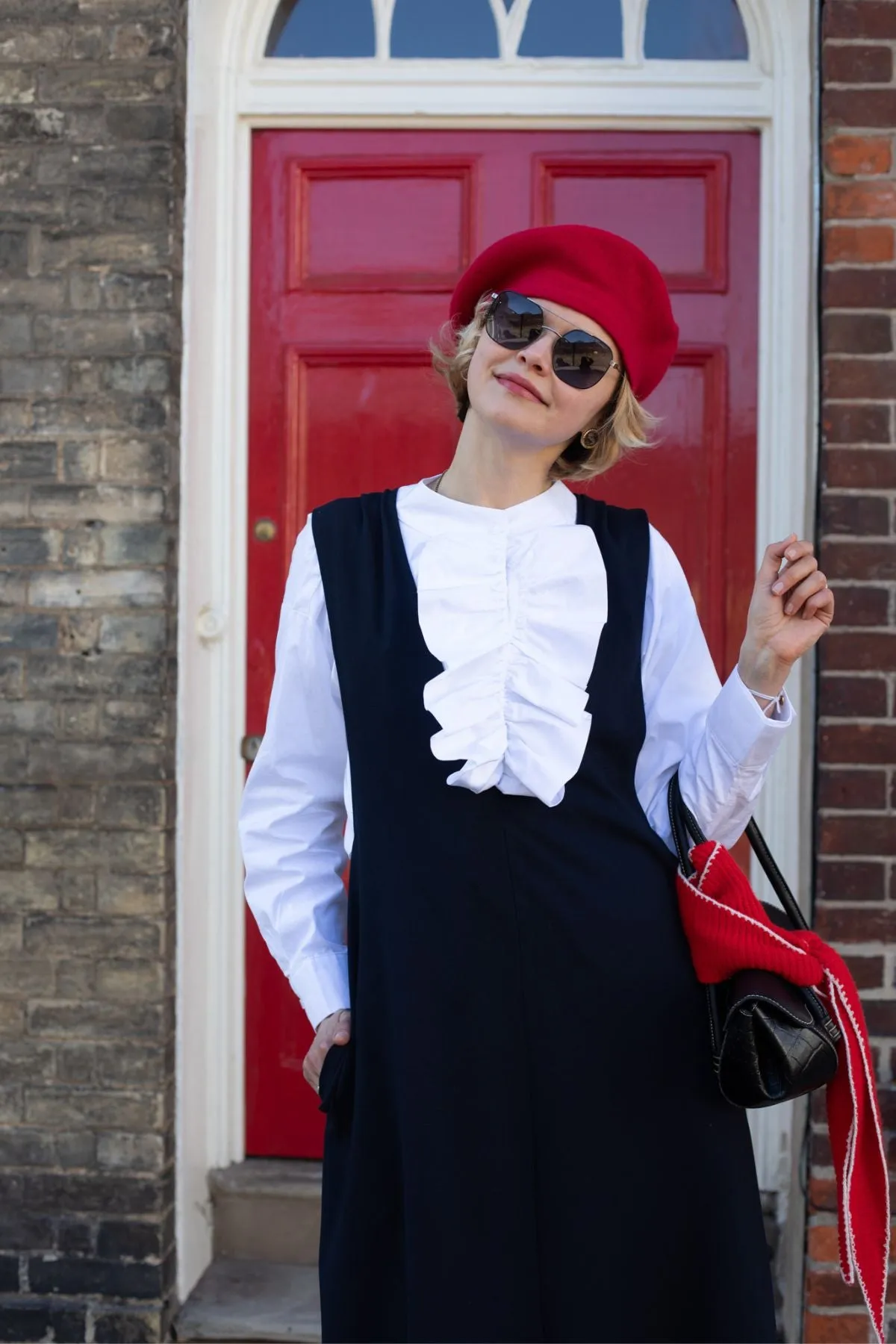 Pinafore Ponte Dress