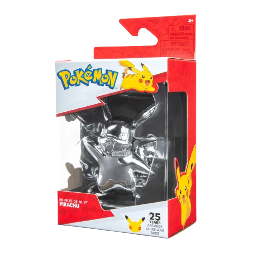 Pokemon Select Battle Figure Assortment Silver 25th Anniversary