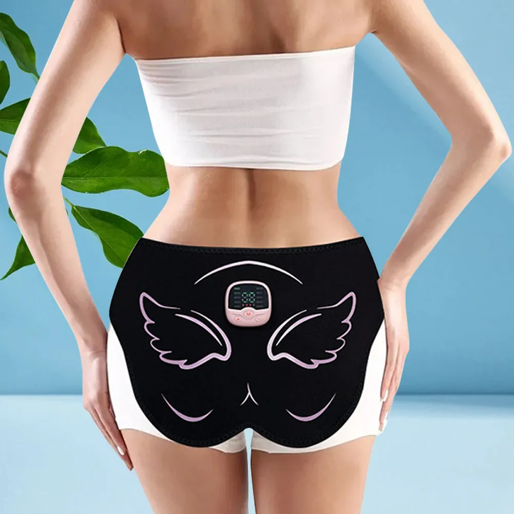 Premium EMS Hip Trainer with Remote Control | 10 Modes & 30 Intensity Levels for Buttocks Toning and Muscle Stimulation | USB Rechargeable Body Massager