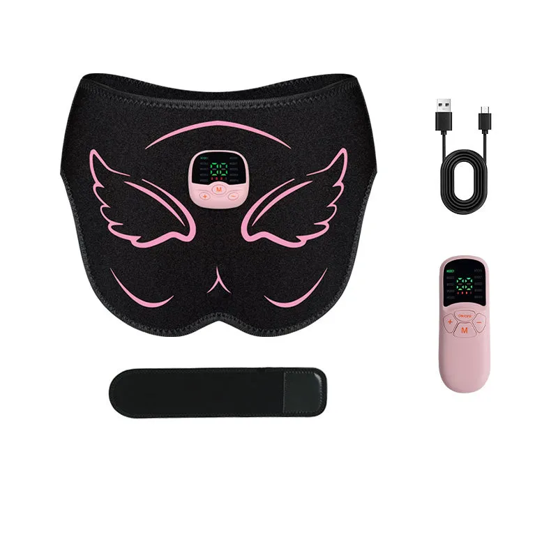 Premium EMS Hip Trainer with Remote Control | 10 Modes & 30 Intensity Levels for Buttocks Toning and Muscle Stimulation | USB Rechargeable Body Massager