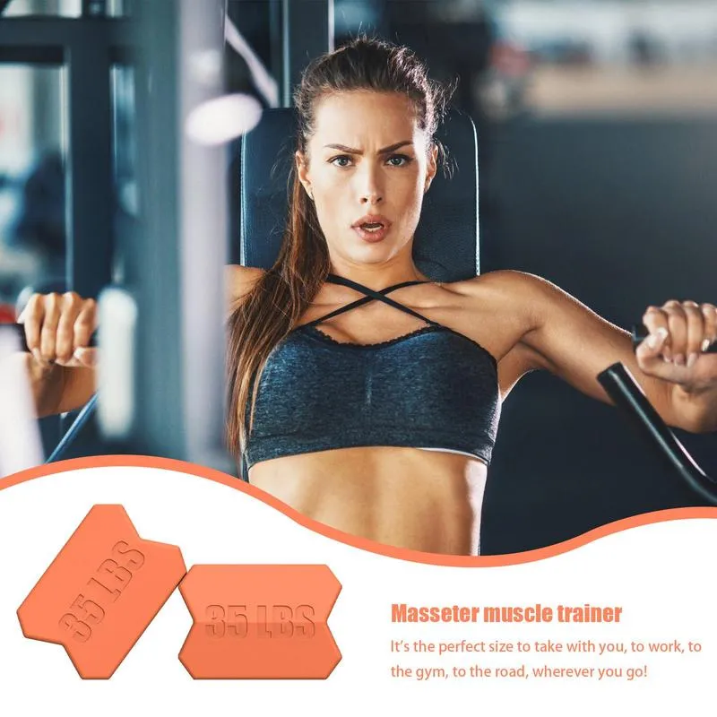 Premium Jawline Exerciser – Silicone Masseter Muscle Trainer for Facial Toner & Chin Lifting – Cheek & Jawline Fitness Equipment for Double Chin, Jawline & Face Shape Improvement