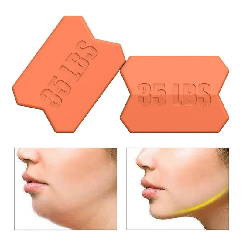 Premium Jawline Exerciser – Silicone Masseter Muscle Trainer for Facial Toner & Chin Lifting – Cheek & Jawline Fitness Equipment for Double Chin, Jawline & Face Shape Improvement