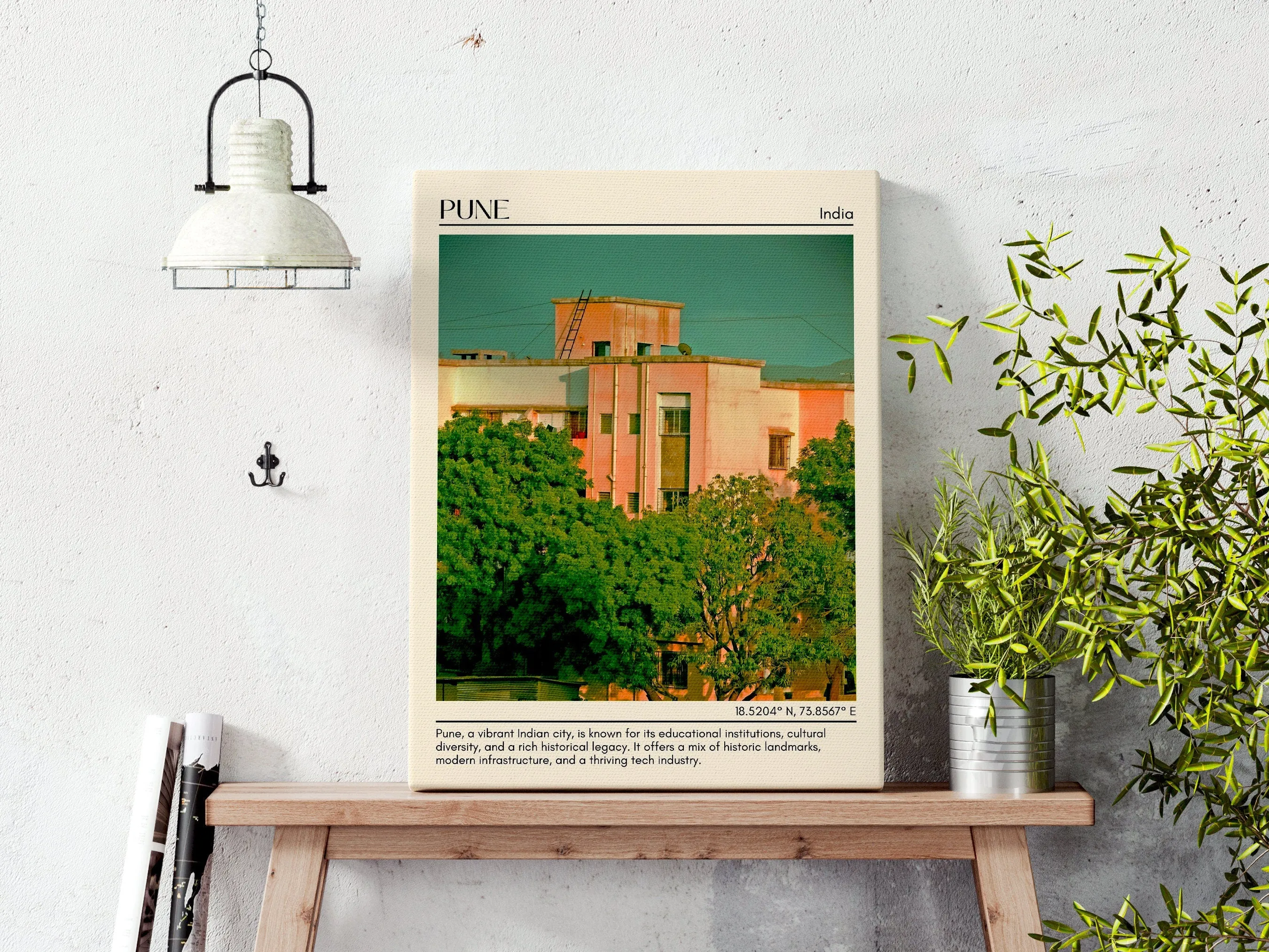 Pune Minimal Wall Art, India