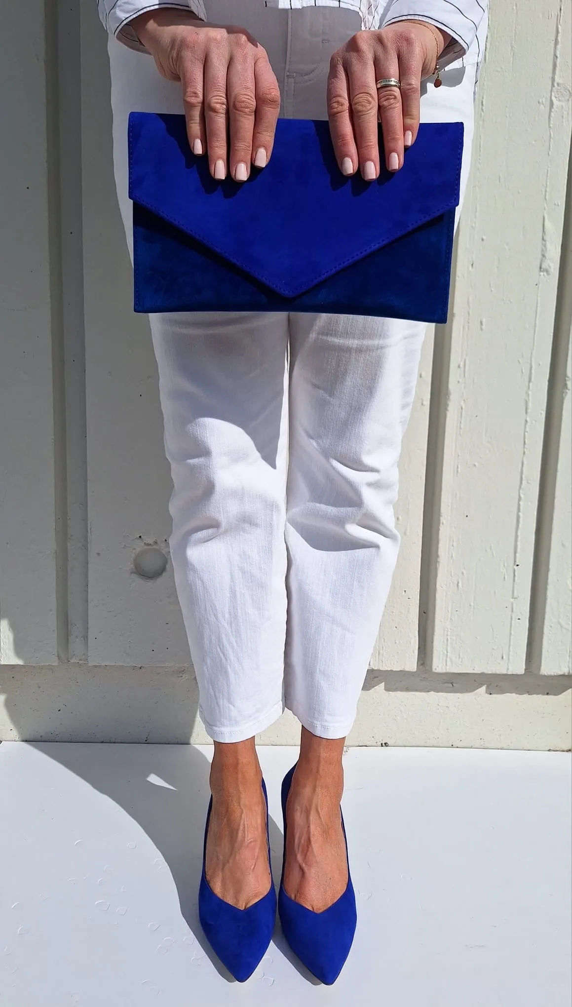 Rachels - Z6047 Cobalt Blue Court Shoe