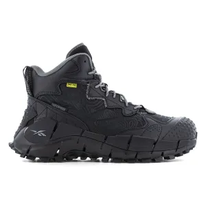 Reebok Mens Zig Kinetica Edge II Black Leather MetGuard Work Boots 10 W
