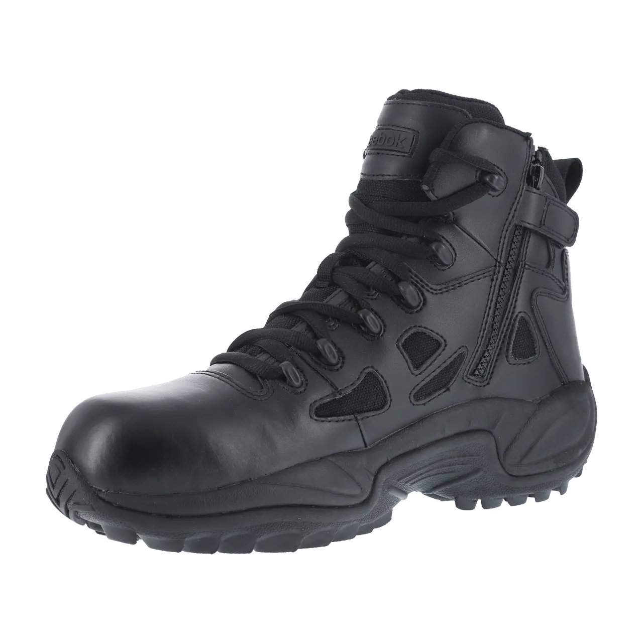 Reebok Rapid Response 6" Stealth Side-Zip Tactical Boots - RB8674