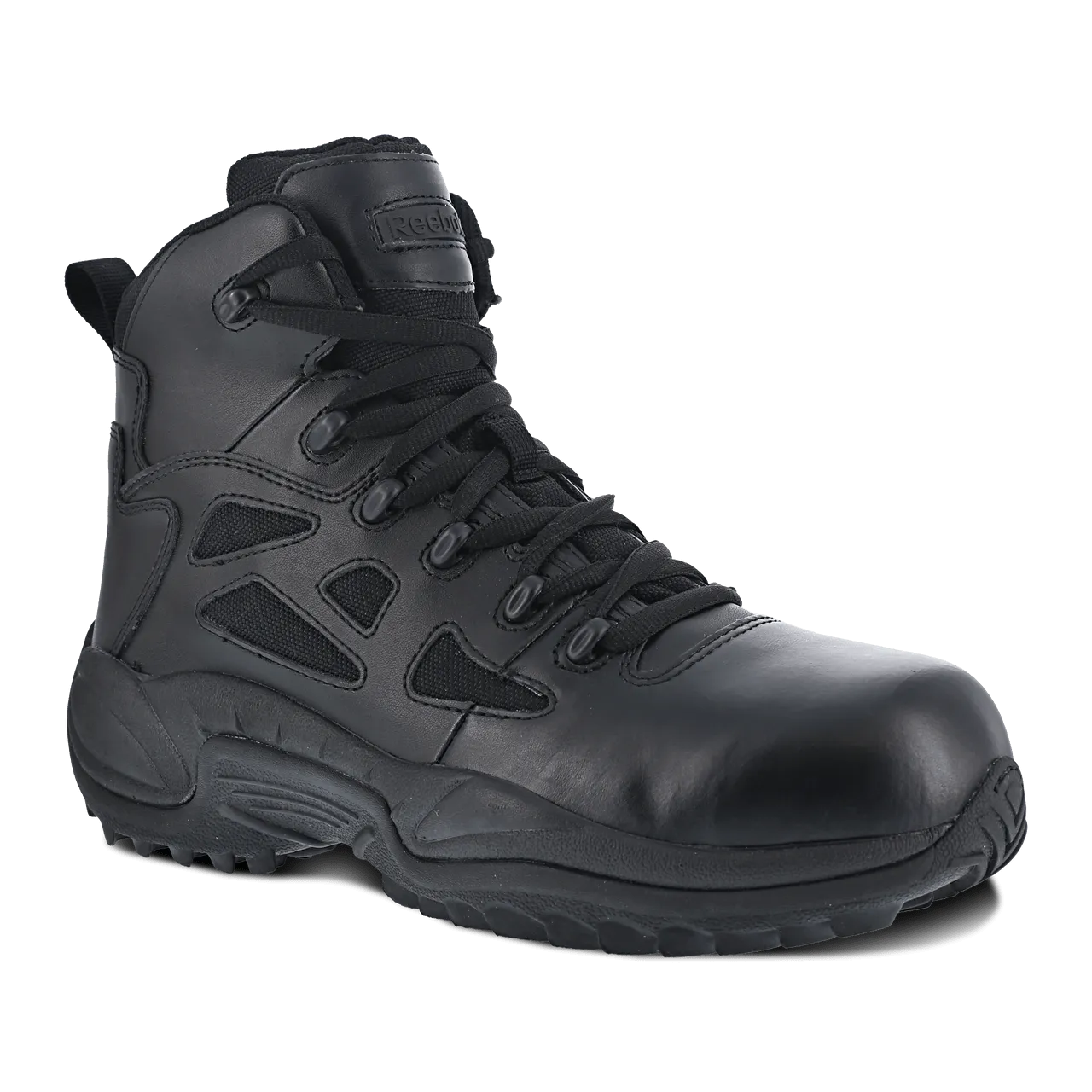 Reebok Rapid Response 6" Stealth Side-Zip Tactical Boots - RB8674