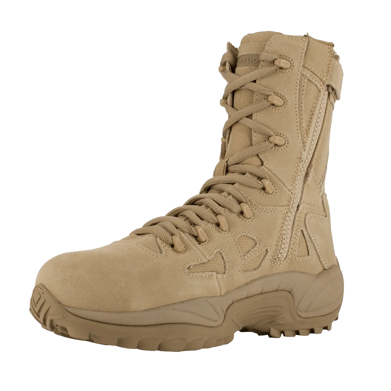 Reebok Rapid Response 8" Stealth Side-Zip Military Boots - RB894 (Women's)