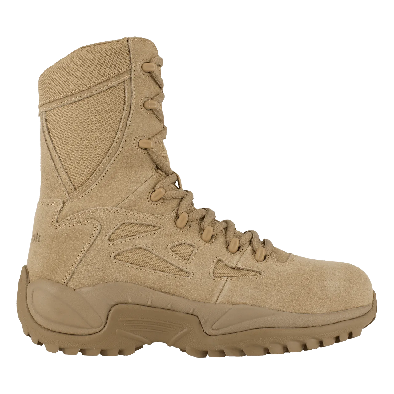 Reebok Rapid Response 8" Stealth Side-Zip Military Boots - RB894 (Women's)