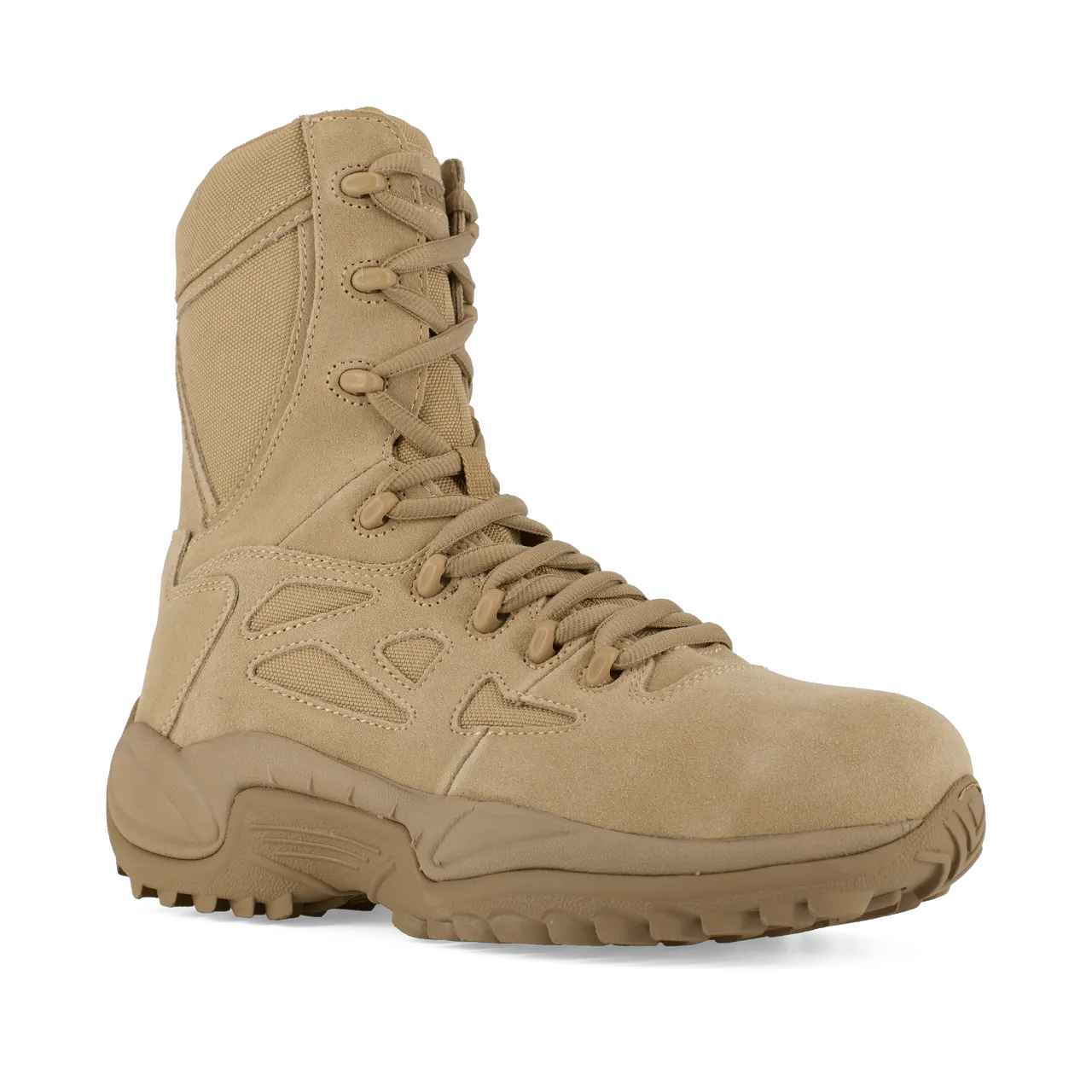 Reebok Rapid Response 8" Stealth Side-Zip Military Boots - RB894 (Women's)