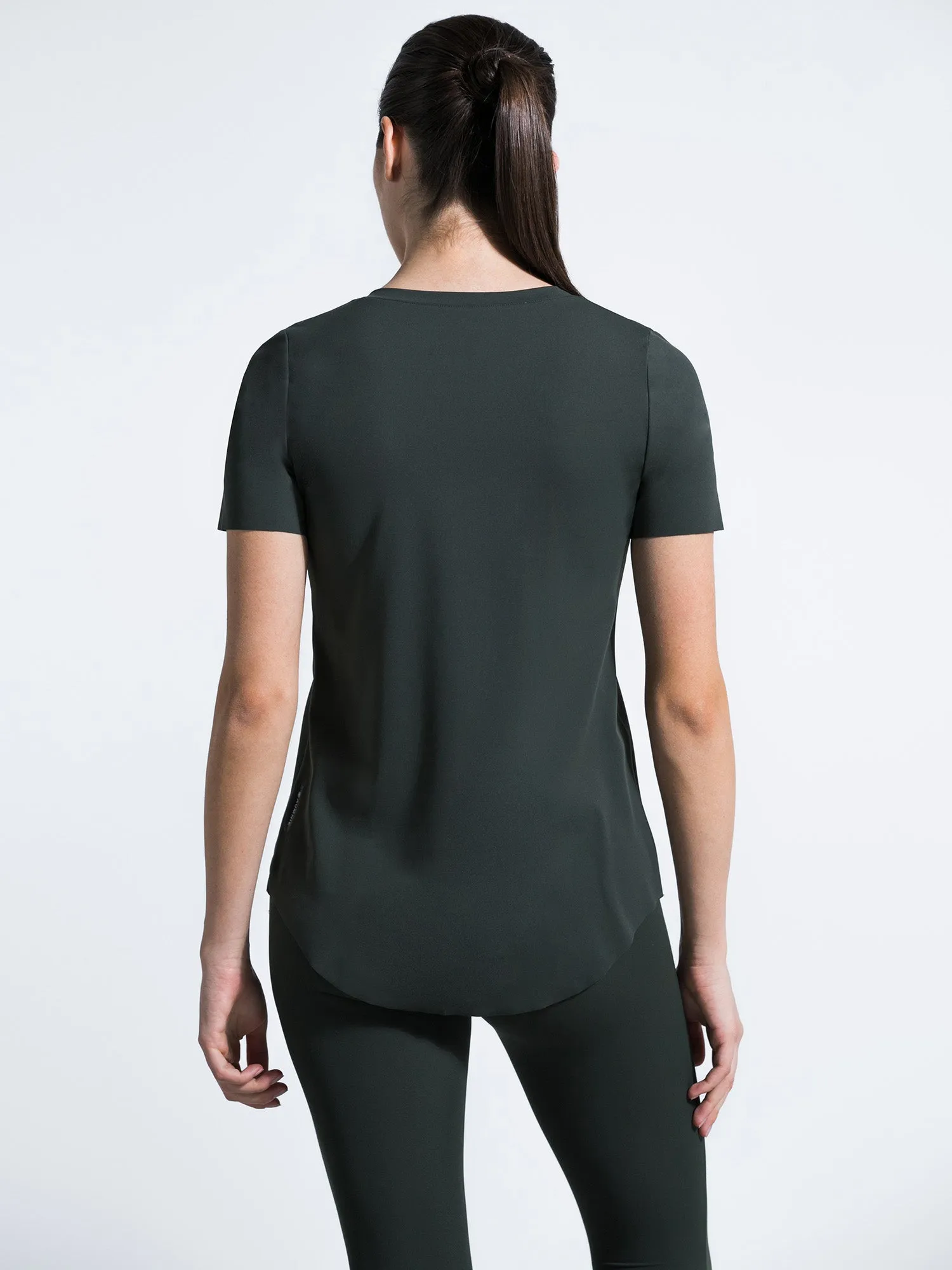 RELAXED NUDE TEE, DEEP FOREST