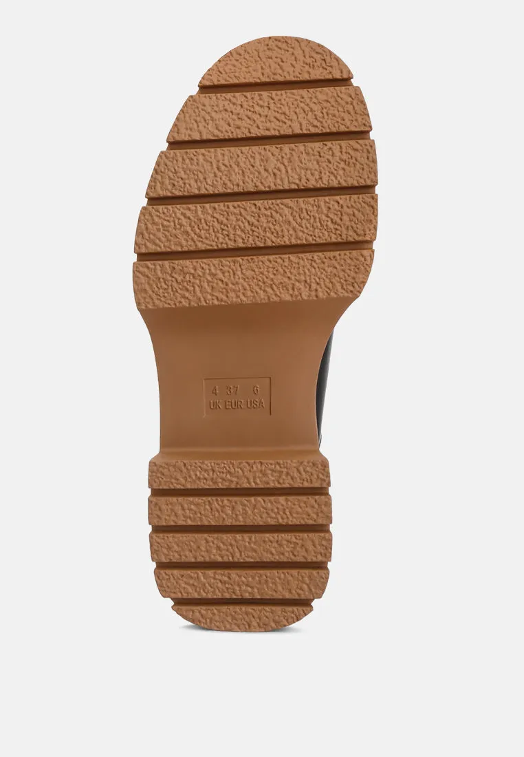 Ronin High Top Chunky Chelsea Boots By Ruw