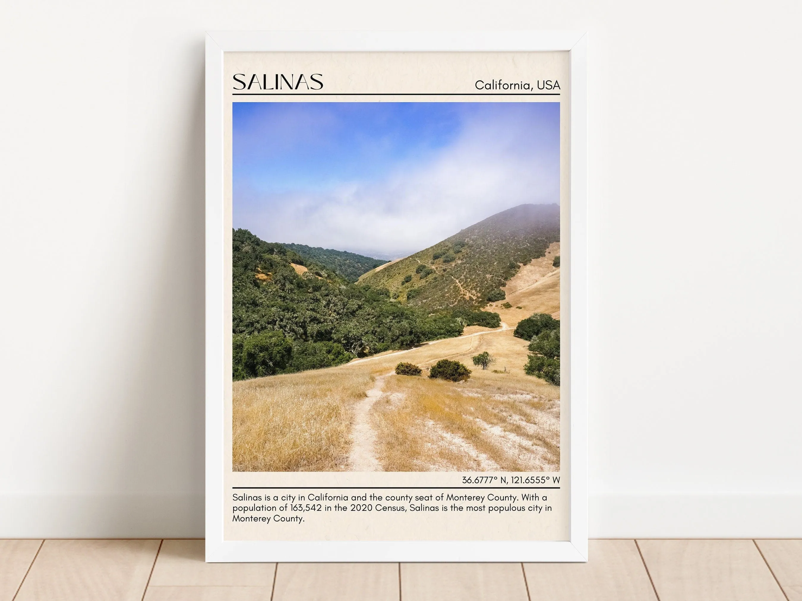 Salinas Minimal Wall Art, California, USA