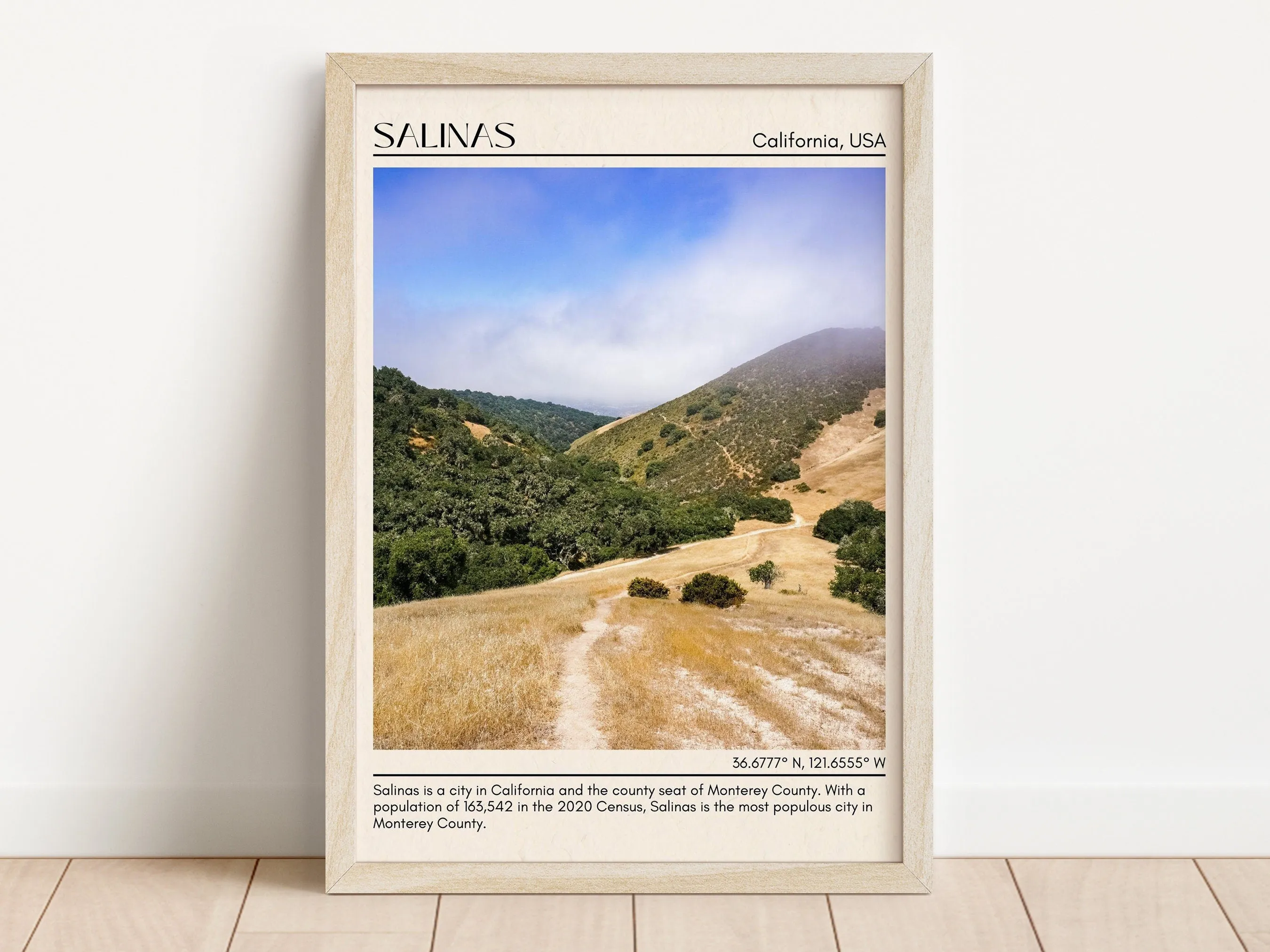 Salinas Minimal Wall Art, California, USA