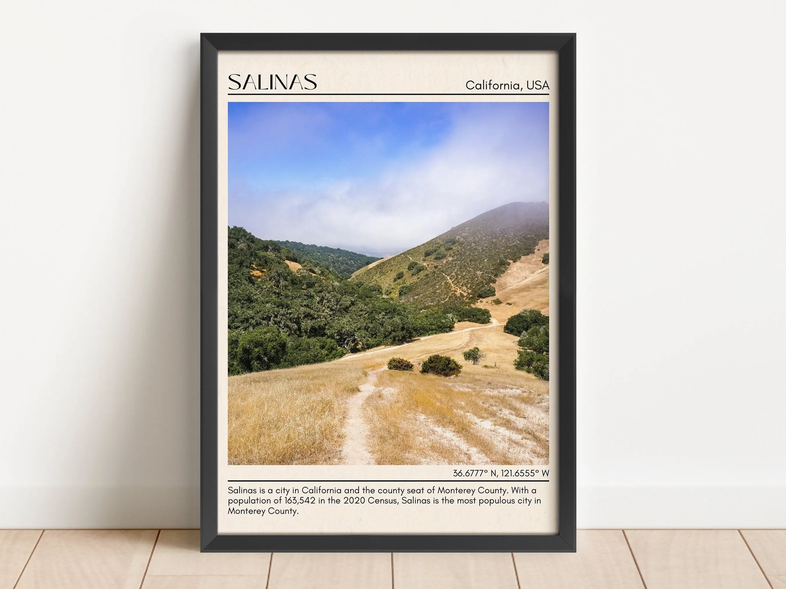 Salinas Minimal Wall Art, California, USA