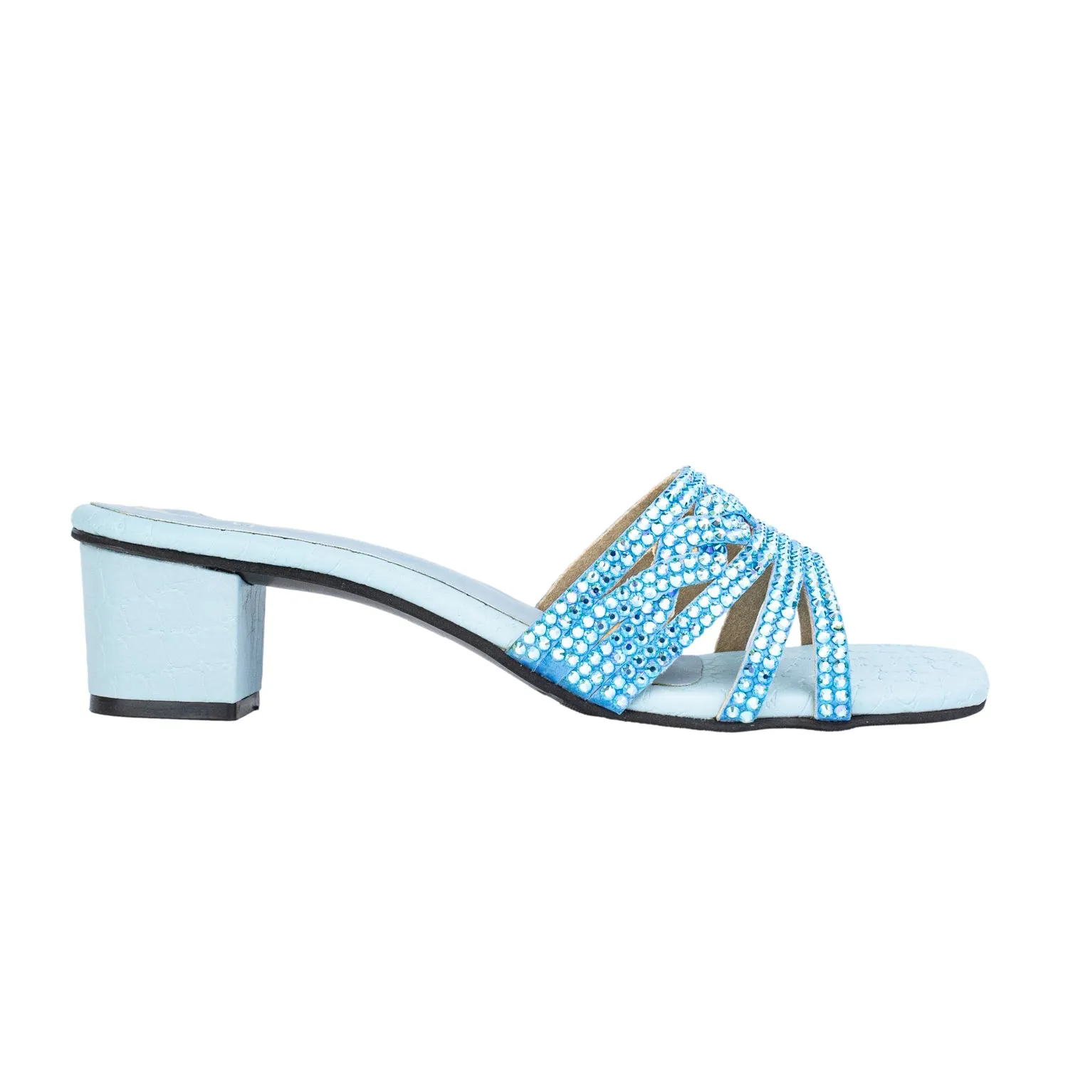 Salwa Heels S84H - Baby Blue