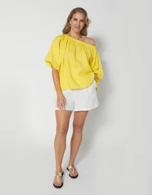 Santorini Blouse - Canary