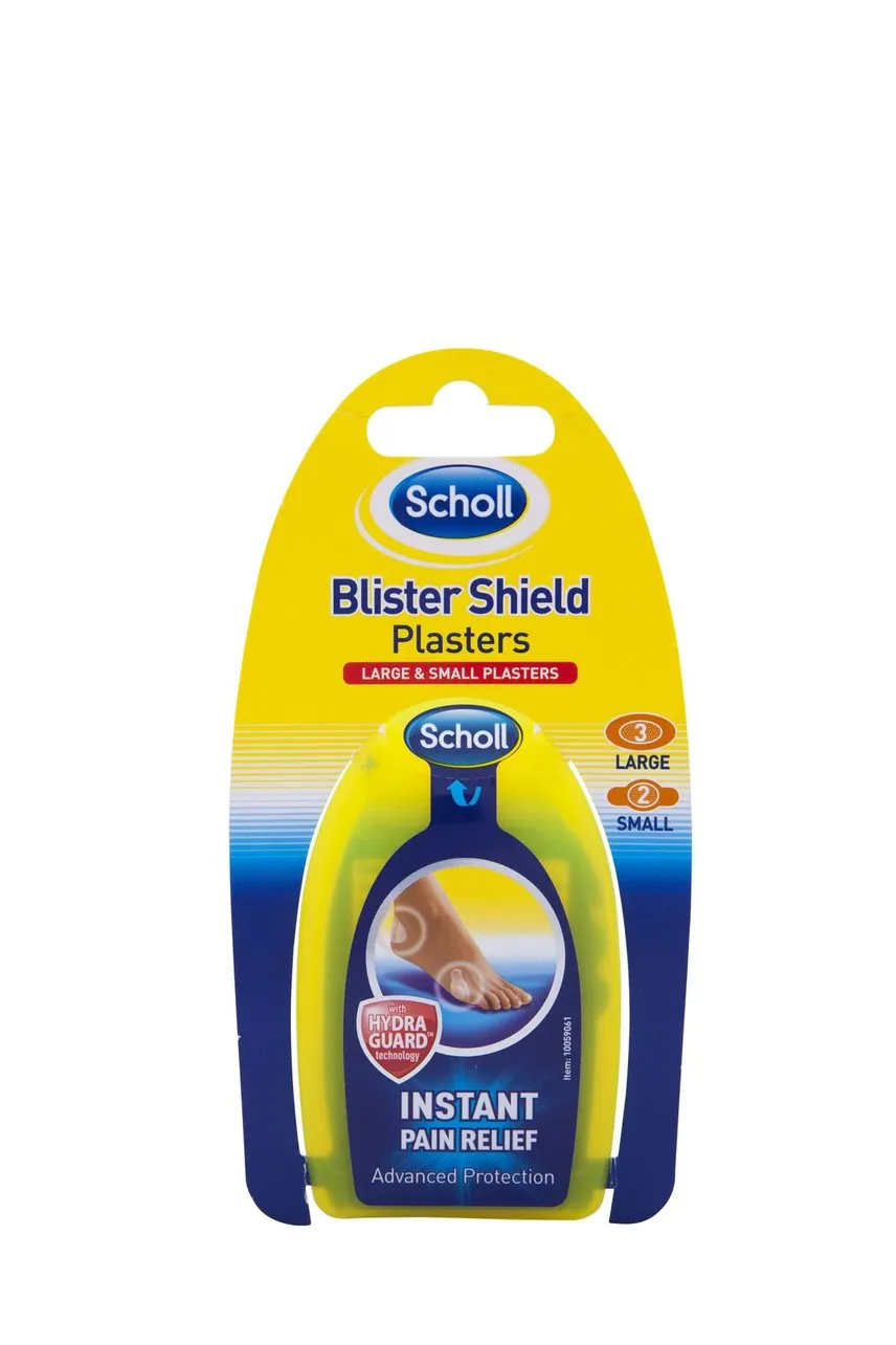 Scholl Blister Shield Plasters 5 Asst