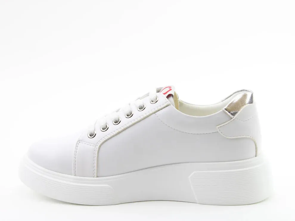 Shelby Trainer - White - Heavenly Feet