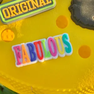 SHOE CHARMS - FABULOUS