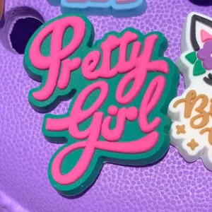 SHOE CHARMS - PRETTY GIRL