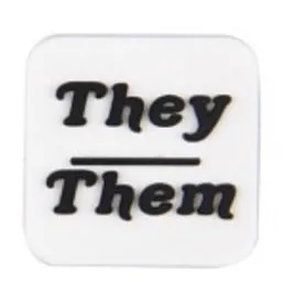 SHOE CHARMS - THEY/THEM
