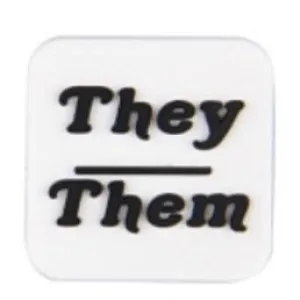 SHOE CHARMS - THEY/THEM