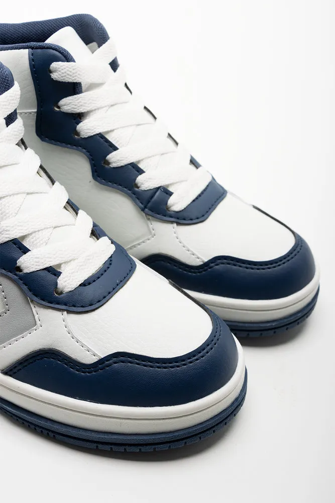Skate High Top Sneaker White