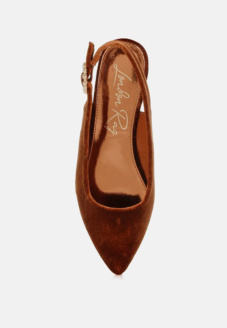 Slingback Flat Sandals By MODE