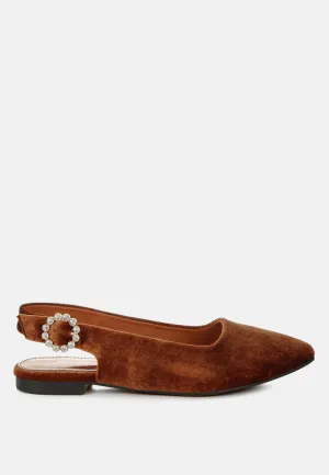 Slingback Flat Sandals By MODE