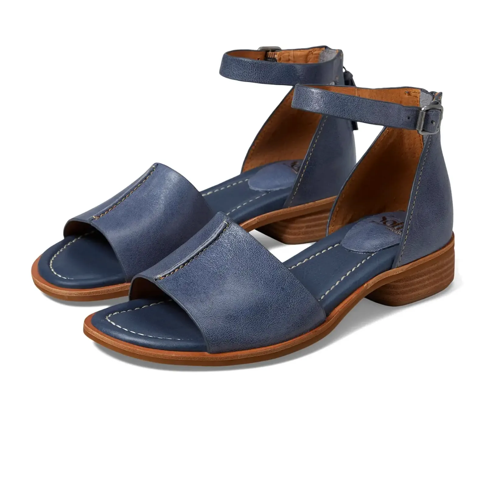 Sofft Faxyn Low Heeled Sandal (Women) - Zante Blue