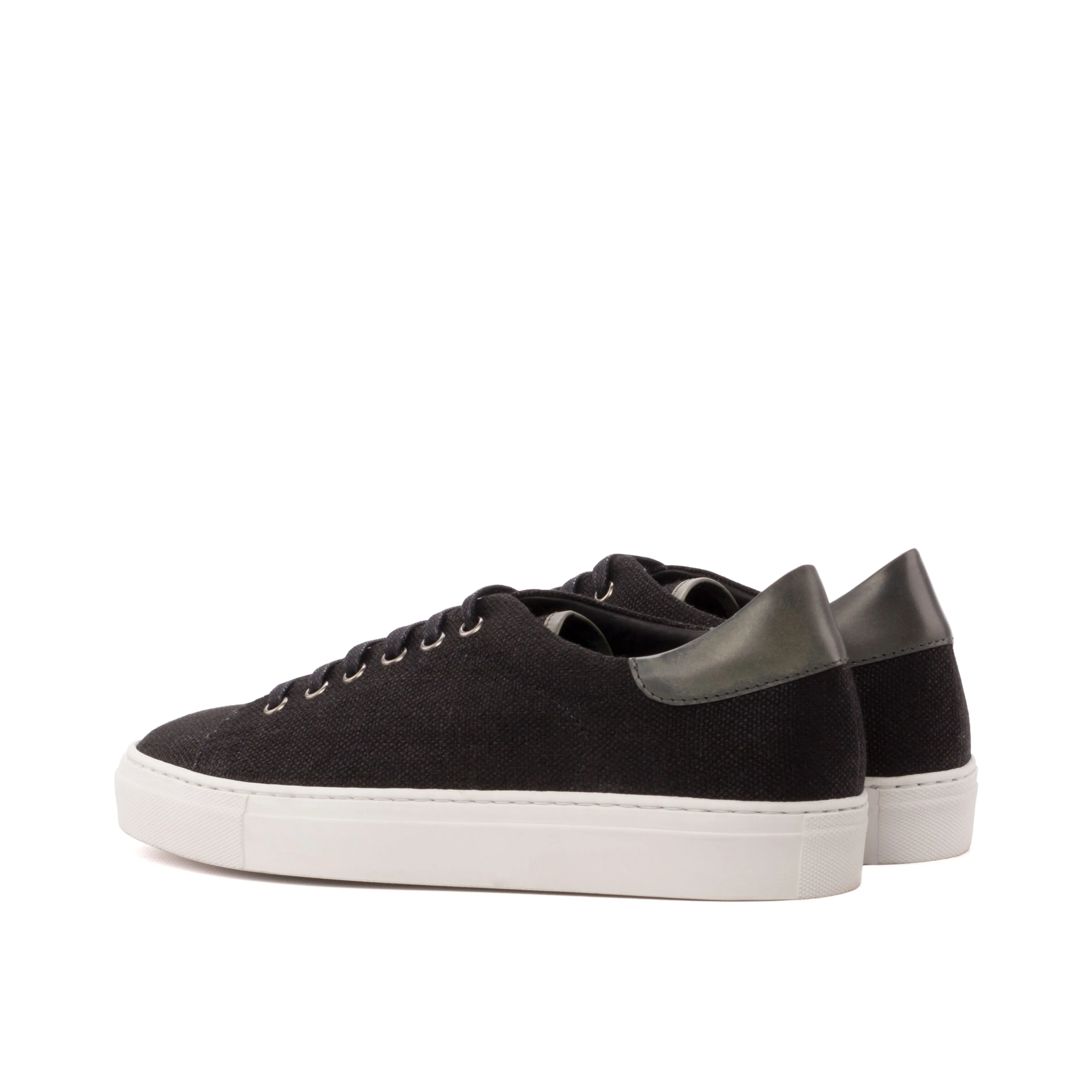 Sole Sneaker - Black Linen
