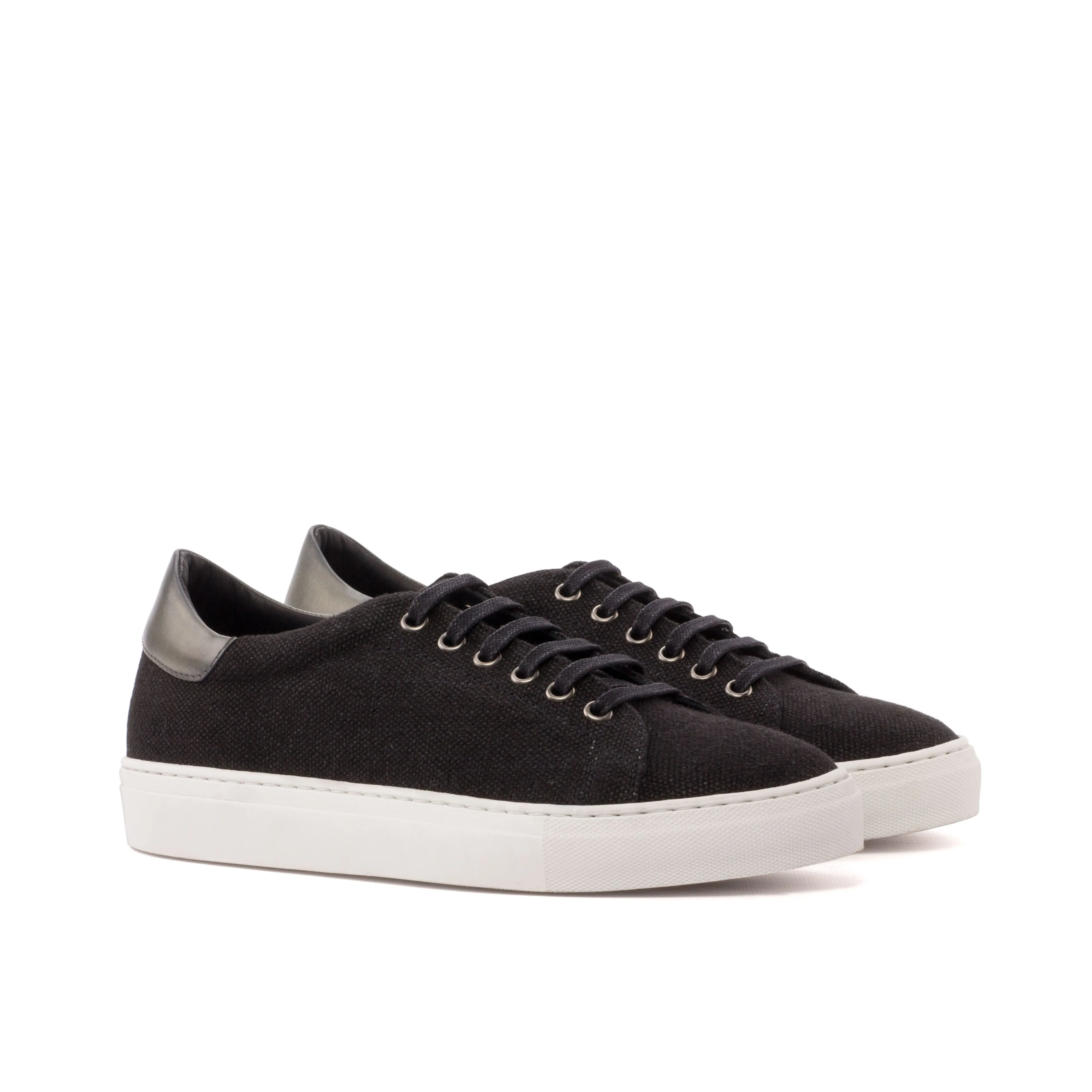 Sole Sneaker - Black Linen