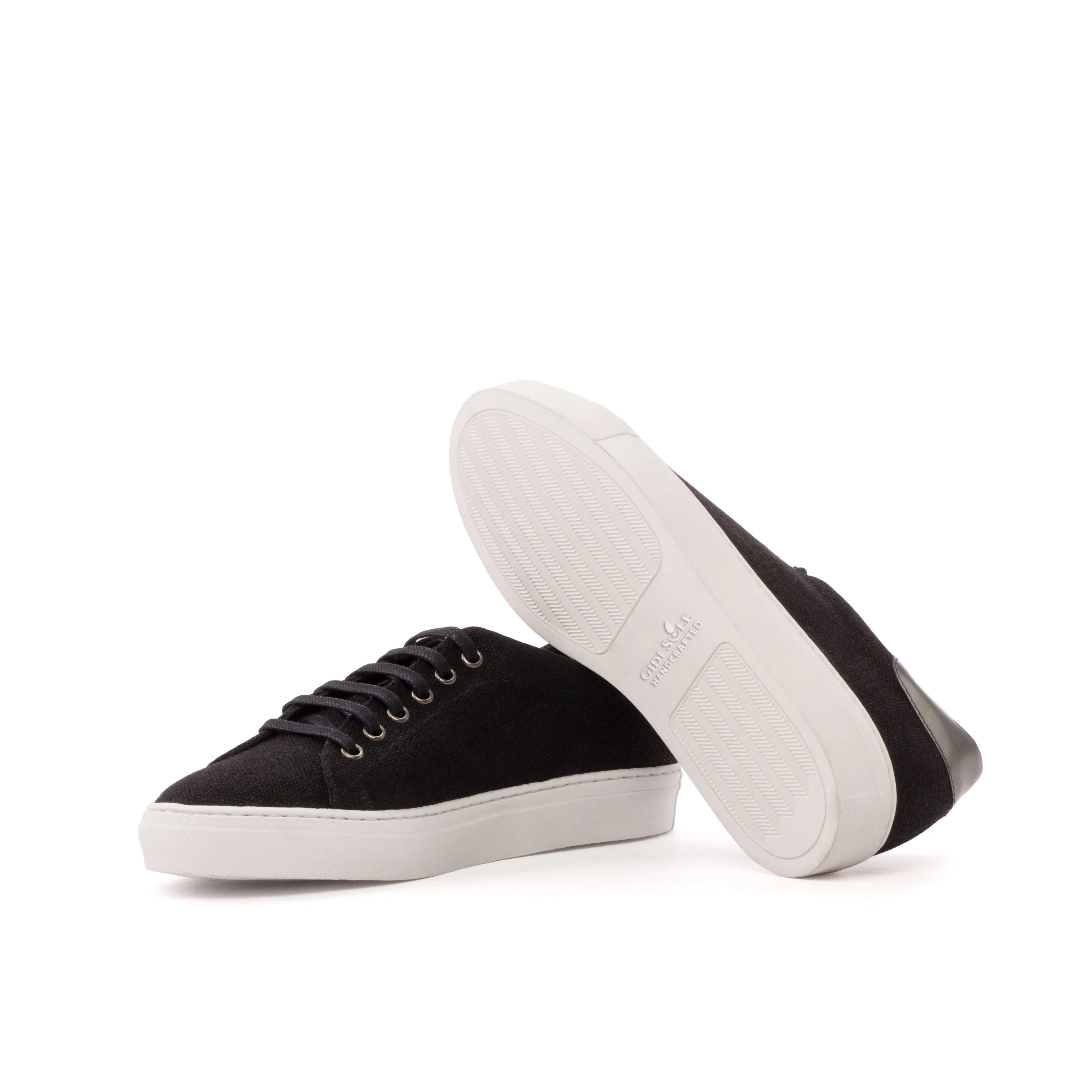 Sole Sneaker - Black Linen