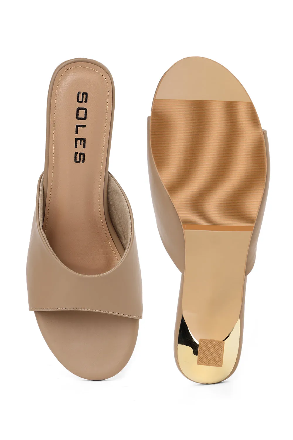 SOLES Metallic Heels