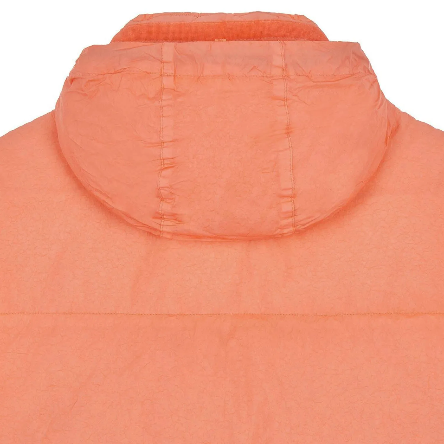Stone Island Down Vest Orange L