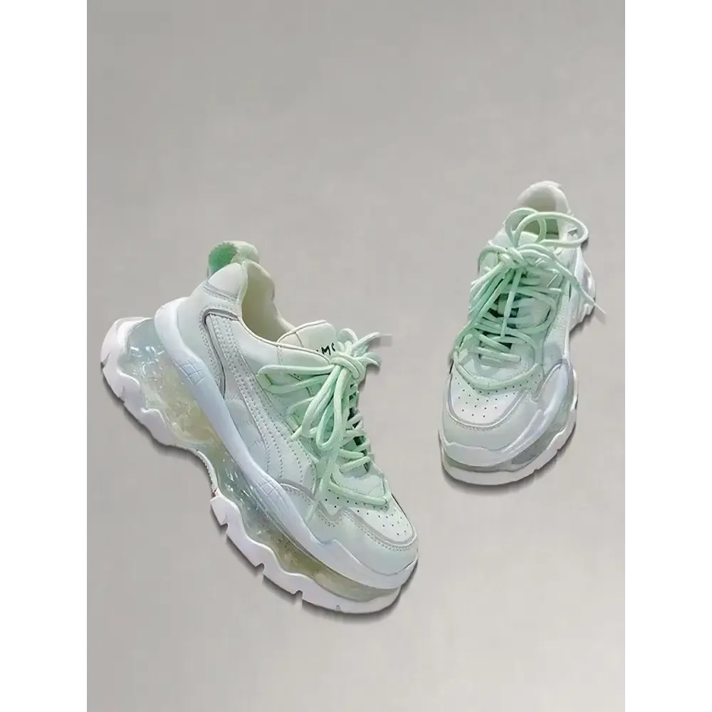 Stylish Lightweight Running Platform Sneakers for Everyday Comfort