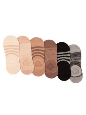 Super No Show Socks 6-Pack