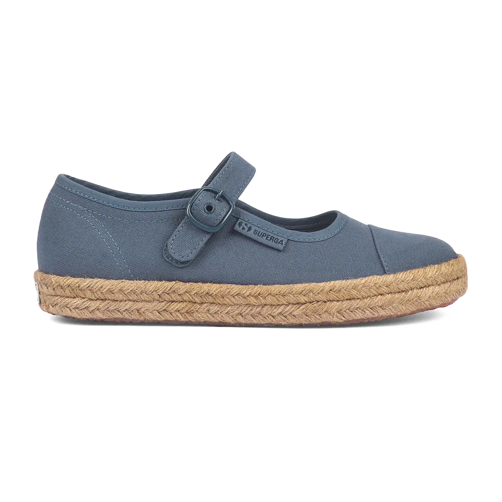 Superga x Drea Chong 2601 Mary Jane Blue Dusty