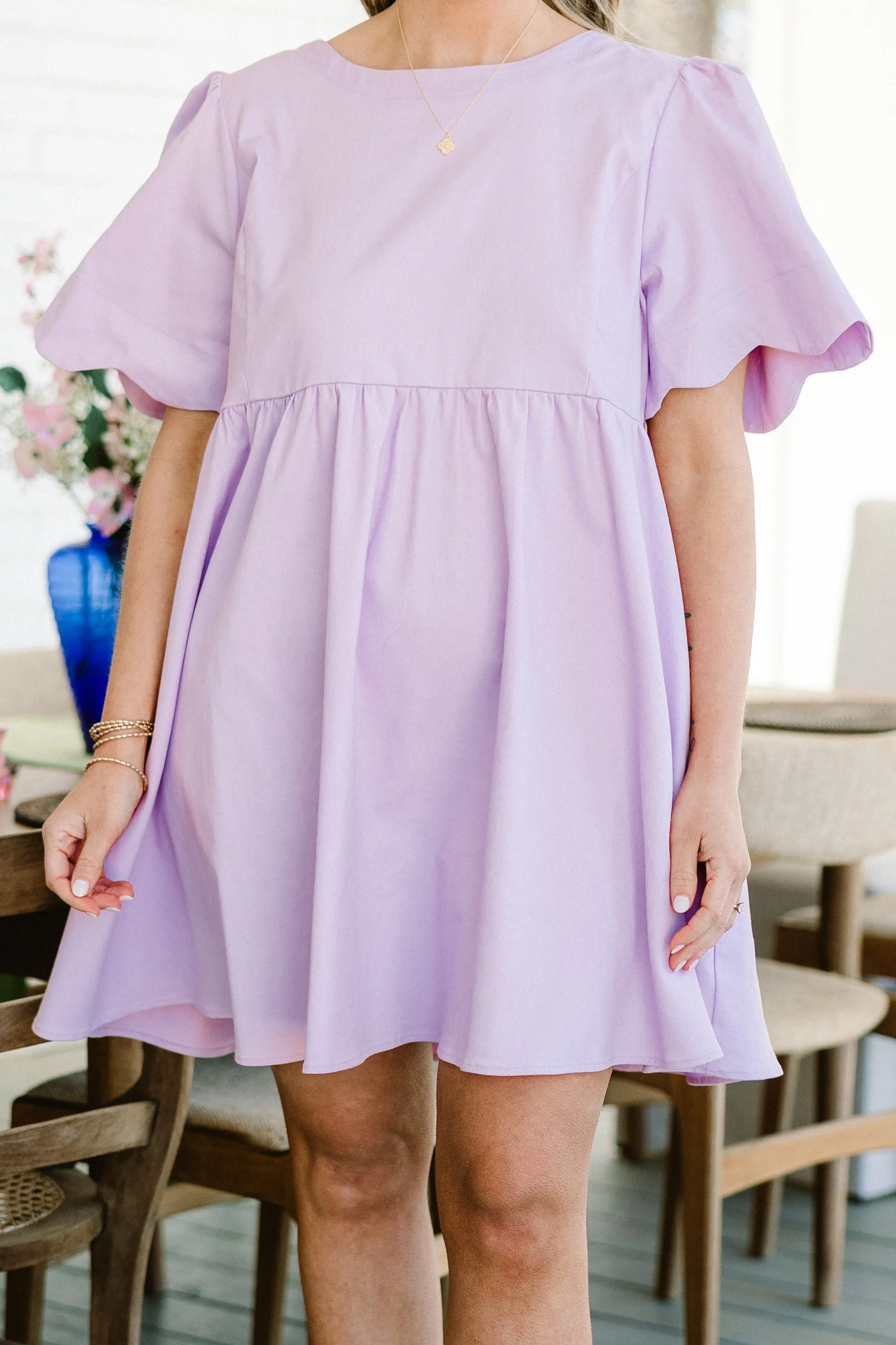 Sweet New Days Dress, Lilac