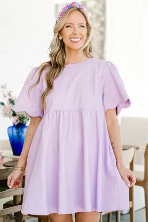 Sweet New Days Dress, Lilac