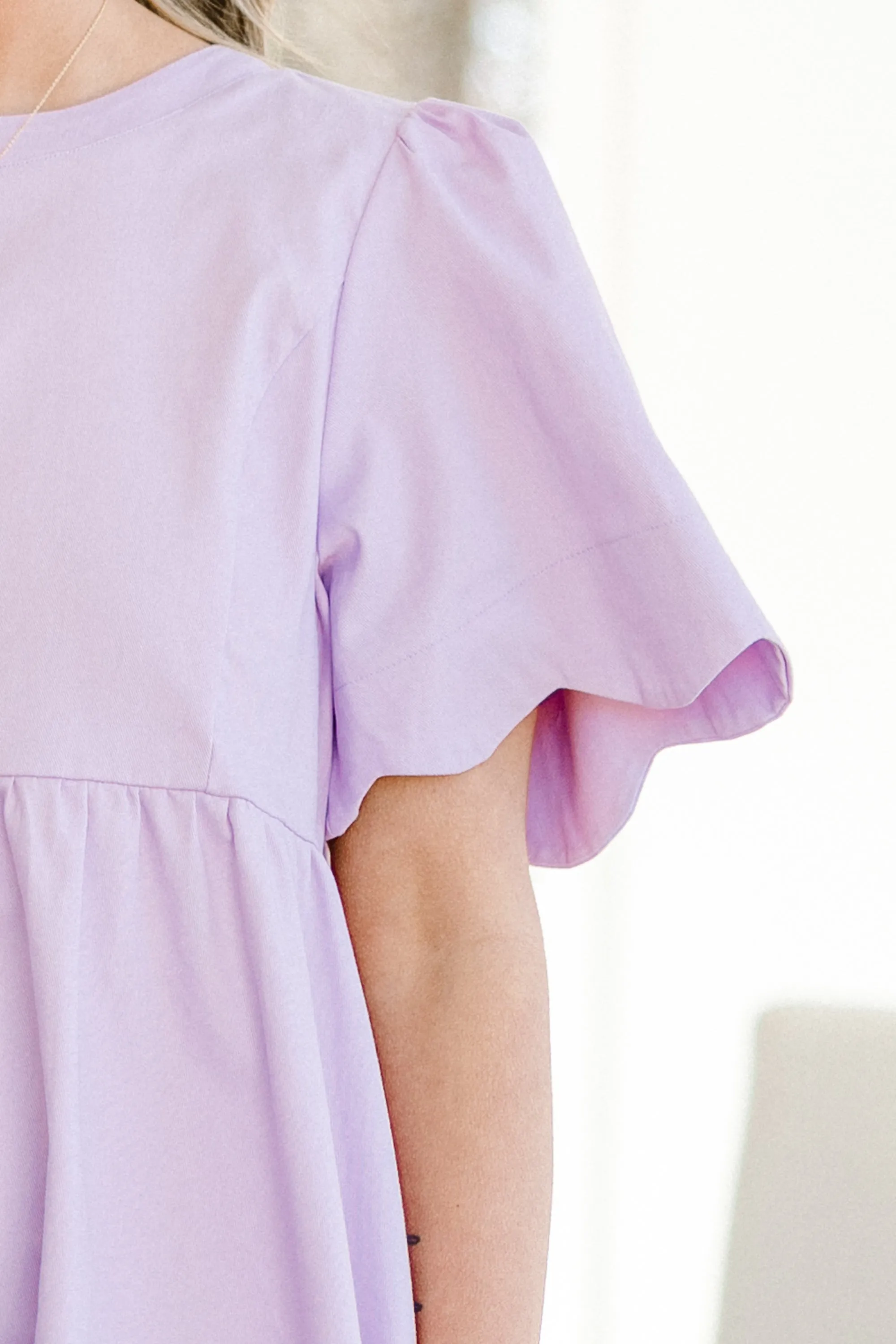 Sweet New Days Dress, Lilac