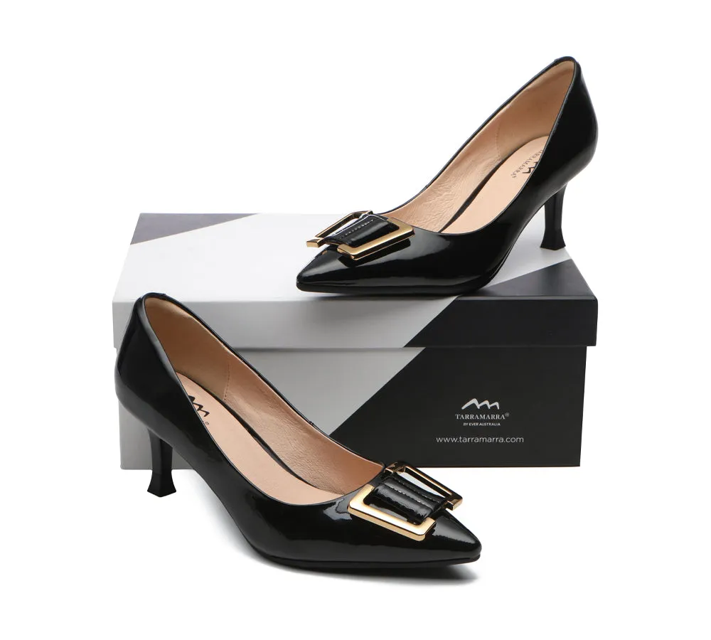 TARRAMARRA® Low Heel with Metal Buckle Décor Women Lydia