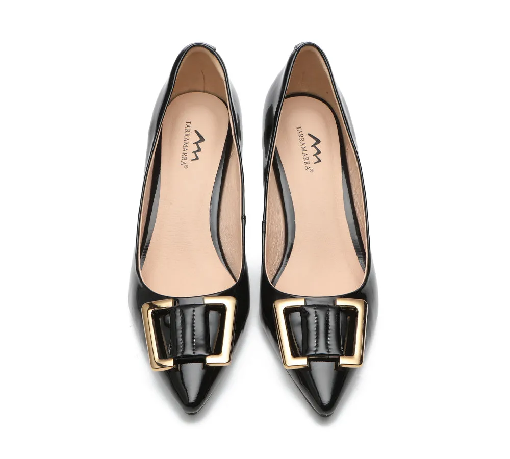 TARRAMARRA® Low Heel with Metal Buckle Décor Women Lydia