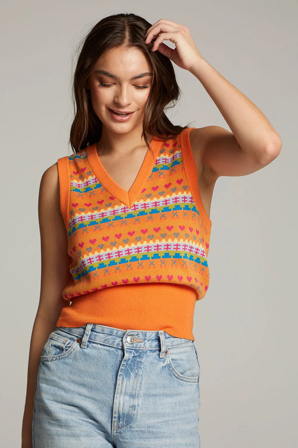 The Beatles Retro Tank Sweater