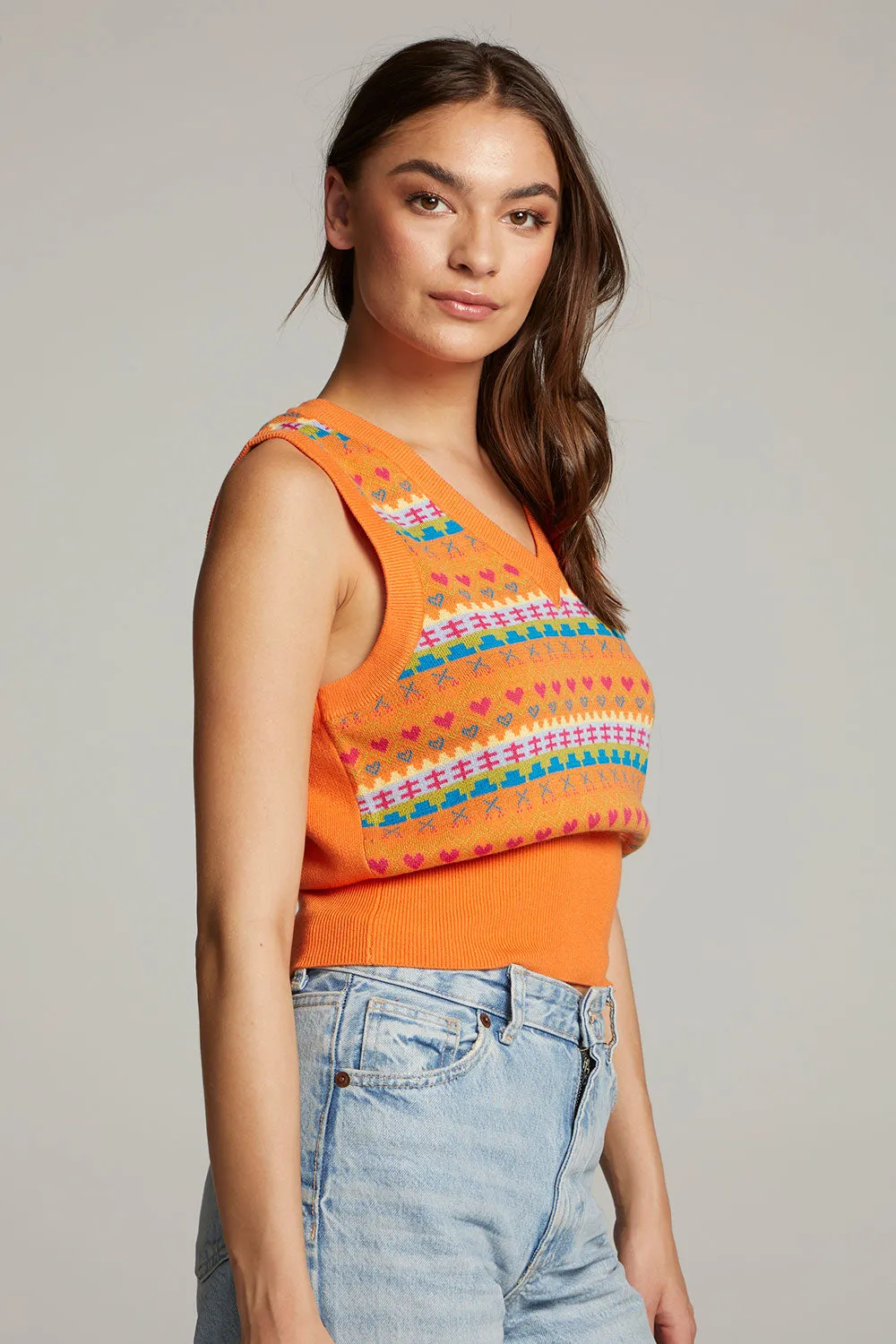 The Beatles Retro Tank Sweater